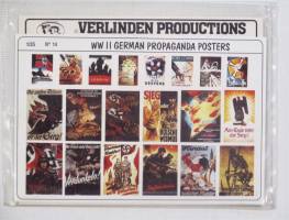 Thumbnail VERLINDEN PRODUCTIONS 14 WWII GERMAN PROPAGANDA POSTERS