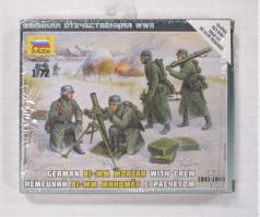 Thumbnail ZVEZDA MODELS 6209 GERMAN 81-MM MORTAR WITH CREW  WINTER  1941-45