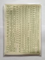 Thumbnail MODELDECAL 477. 51 RAF WW2 CODE LETTERS SKY 18 24 30IN. HIGH