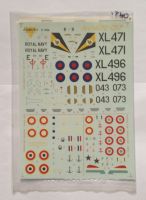 Thumbnail DISCOUNT DECALS 1840. MODEL ART 72017 FAIREY GANNET AEW.3 SBD-5 DAUNTLESS DEWOITINE D.520