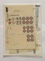 Thumbnail MODELDECAL 1846. 18 ROYAL NAVY POST WAR GANNET 4 SEA HAWK F.1 WESSEX 1 AVENGER 6