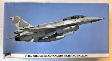 Thumbnail HASEGAWA 09906 F-16D FIGHTIN FALCON  BLOCK 52 ADVANCED  