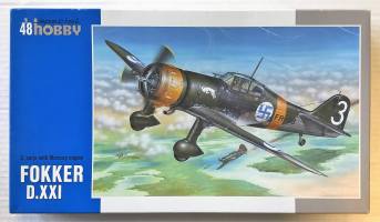 Thumbnail SPECIAL HOBBY 48078 FOKKER D.XXI 3 SERIES WITH MERCURY ENGINE