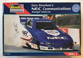 Thumbnail REVELL 7652 GARY DENSHAM S NEC COMMUNICTAIONS AVENGER FUNNY CAR
