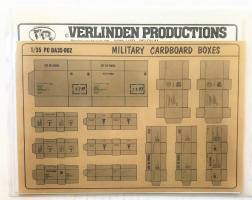 Thumbnail VERLINDEN PRODUCTIONS 35002 MILITARY CARDBOARD BOXES