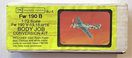 Thumbnail ESOTERIC BJ-8 FW 190 B V-13/15/16 CONVERSION KIT