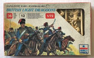 Thumbnail ESCI 230 NAPOLEONIC WARS WATERLOO 1815 BRITISH LIGHT DRAGOONS