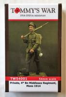 Thumbnail TOMMYS WAR 54001 PRIVATE 4TH BN MIDDLESEX REGIMENT MONS 1914