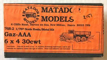 Thumbnail MATADOR MODELS 76R-2 GAZ-AAA 6X4 30CWT