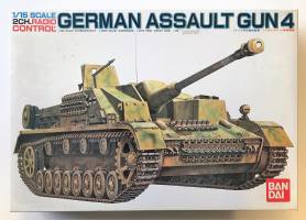 Thumbnail BANDAI 0053468 RADIO CONTROL GERMAN ASSAULT GUN 4  UK SALE ONLY 