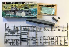Thumbnail REVELL H-406 USS TARAWA  LHA-1  ASSAULT SHIP - STARTED
