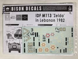 Thumbnail BISON DECALS 3278. 35189 IDF M113 ZELDA IN LEBANON 1982