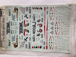 Thumbnail MICROSCALE 3347. 72-82 U.S. NAVY A-7 CORSAIR II  2