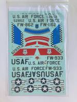 Thumbnail AEROMASTER 3427. 48-718 F-100D USAF SUPER SABRE PART 2