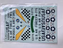 Thumbnail AEROMASTER 3416. 48-726 F100D USAF SUPER SABRE PART 4