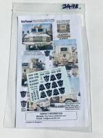 Thumbnail ECHELON 3478. 356166 RG-31S IN AFGHANISTAN BLACKOUT IRON HYDE