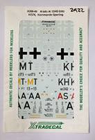 Thumbnail XTRADECAL 2922. 008-48 ARADO AR 234 BLITZ KG76 KOMMANDO SPERLING