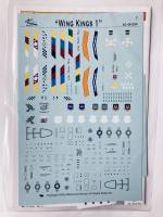 Thumbnail AFTERBURNER DECALS 3260. 48-004 WING KINGS