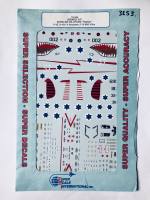 Thumbnail SUPER SCALE INTERNATIONAL 3253. 72-344 ISRAELI A.F. SPITFIRE MK VIII DH-89A RAPIDE SKYHAWK F-15 MIG KILLER