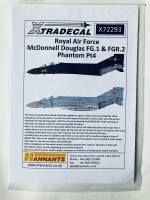 Thumbnail XTRADECAL 3252. ROYAL AIR FORCE MCDONNELL DOUGLAS FG.1 AND FGR.2 PHANTOM PT4