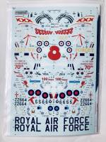 Thumbnail XTRADECAL 3243. 72216 ROYAL AIR FORCE UPDATE