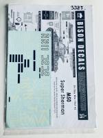 Thumbnail BISON DECALS 3383. 35165 M50 SUPER SHERMAN