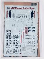 Thumbnail TWO BOBS 3366. 48-184 F-16C WISCONSIN DAIRYLAND VIPERS