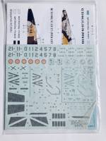 Thumbnail DISCOUNT DECALS 3363. SERIES ESPANOLAS SPANISH AGGRESSORS EF-18 A HORNET ALA 21/11