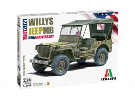 Thumbnail ITALERI 3635 WILLYS JEEP MB 80TH ANNIVERSARY 1941-2021