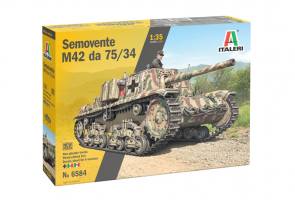 Thumbnail ITALERI 6584 SEMOVANTE M42 DA 75/34