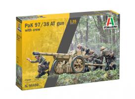 Thumbnail ITALERI 96460 PAK 97/38 AT GUN WITH CREW