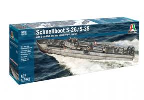 Thumbnail ITALERI  5625 SCHNELLBOOT S-26/S-38  UK SALE ONLY 