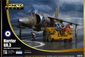 Thumbnail KINETIC 48139 BAE HARRIER GR.3 AND ROYAL NAVY TOW TRACTOR