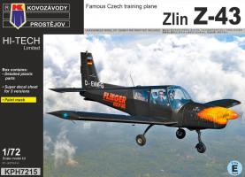 Thumbnail KP 7215 ZLIN Z-43 CZECJ TRAINING PLANE HI-TECH