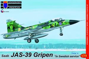 Thumbnail KP 0162 SAAB JAS-39 GRIPEN IN SWEDISH SERVICE