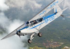 Thumbnail KP 0536 PIPER PA-18 SUPER CUB OVER EUROPE