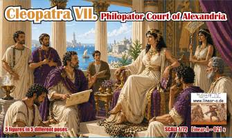 Thumbnail LINEAR-A LA-021S CLEOPATRA VII PHILOPATOR COURT OF ALEXANDRIA