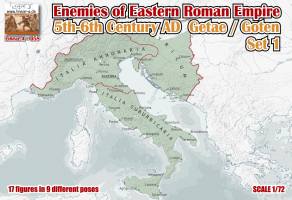 Thumbnail LINEAR-A LA058 ENEMIES OF THE EASTERN ROMAN EMPIRE 5TH-6TH CENTURY AD GETAE/GOTEN SET 1