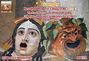 Thumbnail LINEAR-A LA147 GANGS/ REVOLT OF ROME 133 TO 27 BC SET 2