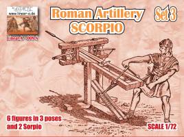 Thumbnail LINEAR-A 009 ROMAN ARTILLERY SET 3 SCORPIO
