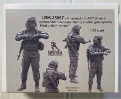 Thumbnail LIVE RESIN LRM-35057 RUSSIAN ARMY APC DRIVER OR COMMANDER IN MODERN INFANTRY COMBAT GEAR SYSTEM FIELD UNIFORM VERSION