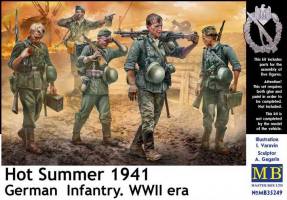 Thumbnail MASTERBOX 35249 HOT SUMMER 1941 WWII GERMAN INFANTRY