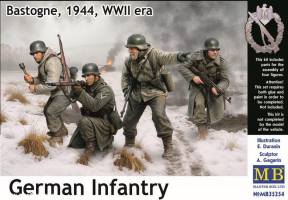 Thumbnail MASTERBOX 35254 WWII GERMAN INFANTRY - BASTOGNE 1944