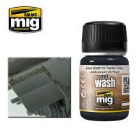 Thumbnail AMMO BY MIG JIMENEZ MIG1006 BLUE WASH FOR PANZER GREY  UK SALE ONLY 