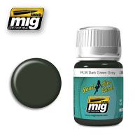 Thumbnail AMMO BY MIG JIMENEZ MIG1608 DARK GREEN GREY PANEL LINE WASH  UK SALE ONLY 