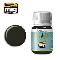 Thumbnail AMMO BY MIG JIMENEZ MIG1611 BLACK NIGHT PANEL LINE WASH  UK SALE ONLY 