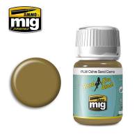 Thumbnail AMMO BY MIG JIMENEZ MIG1622 OCHRE FOR SAND CAMOFLAGE PANEL LINE WASH  UK SALE ONLY 