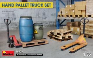 Thumbnail MINIART 35606 HAND PALLET TRUCK SET