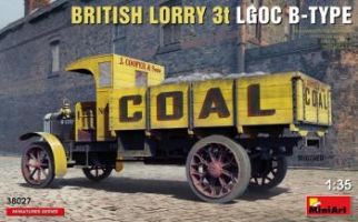 Thumbnail MINIART 38027 BRITISH LORRY 3T LGOC B-TYPE
