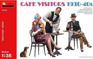 Thumbnail MINIART 38058 CAFE VISITORS 1930-40 S 